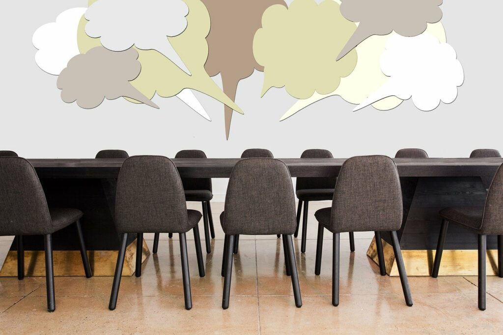 conference, team, office