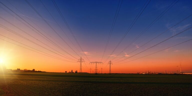 electricity, power poles, power lines
